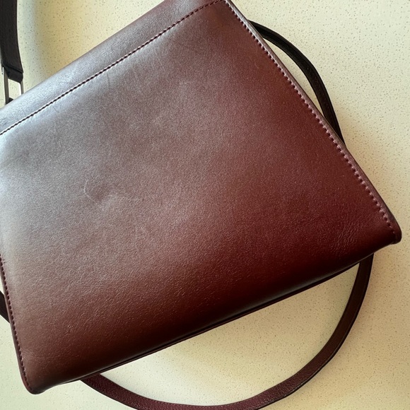 Rare Coach 6701 Bridle Top Handle Kelly Bag, Burgundy, Good Vintage Condition - Picture 8 of 16